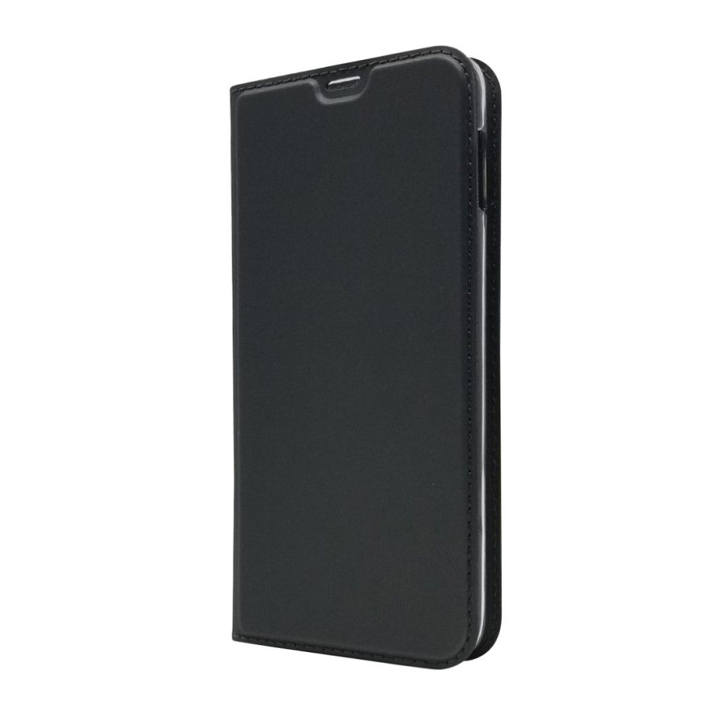 Samsung Galaxy S10e adsorption leather case - Black