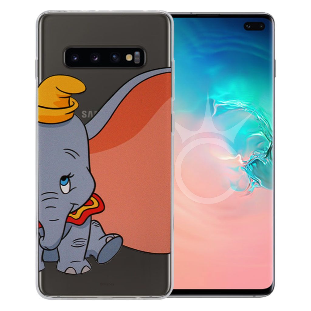 Dumbo #7 Disney cover for Samsung Galaxy S10 Plus - Transparent