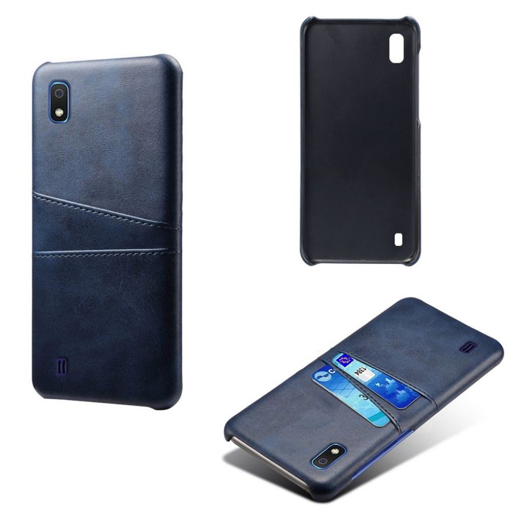 Dual Card Samsung Galaxy A10 case - Dark Blue