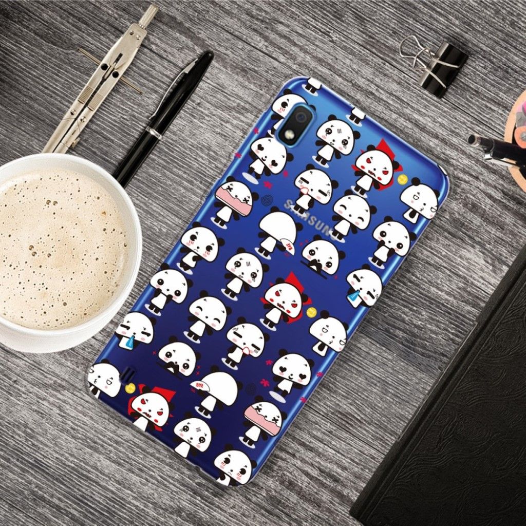 Deco Samsung Galaxy A10 case - Pandas