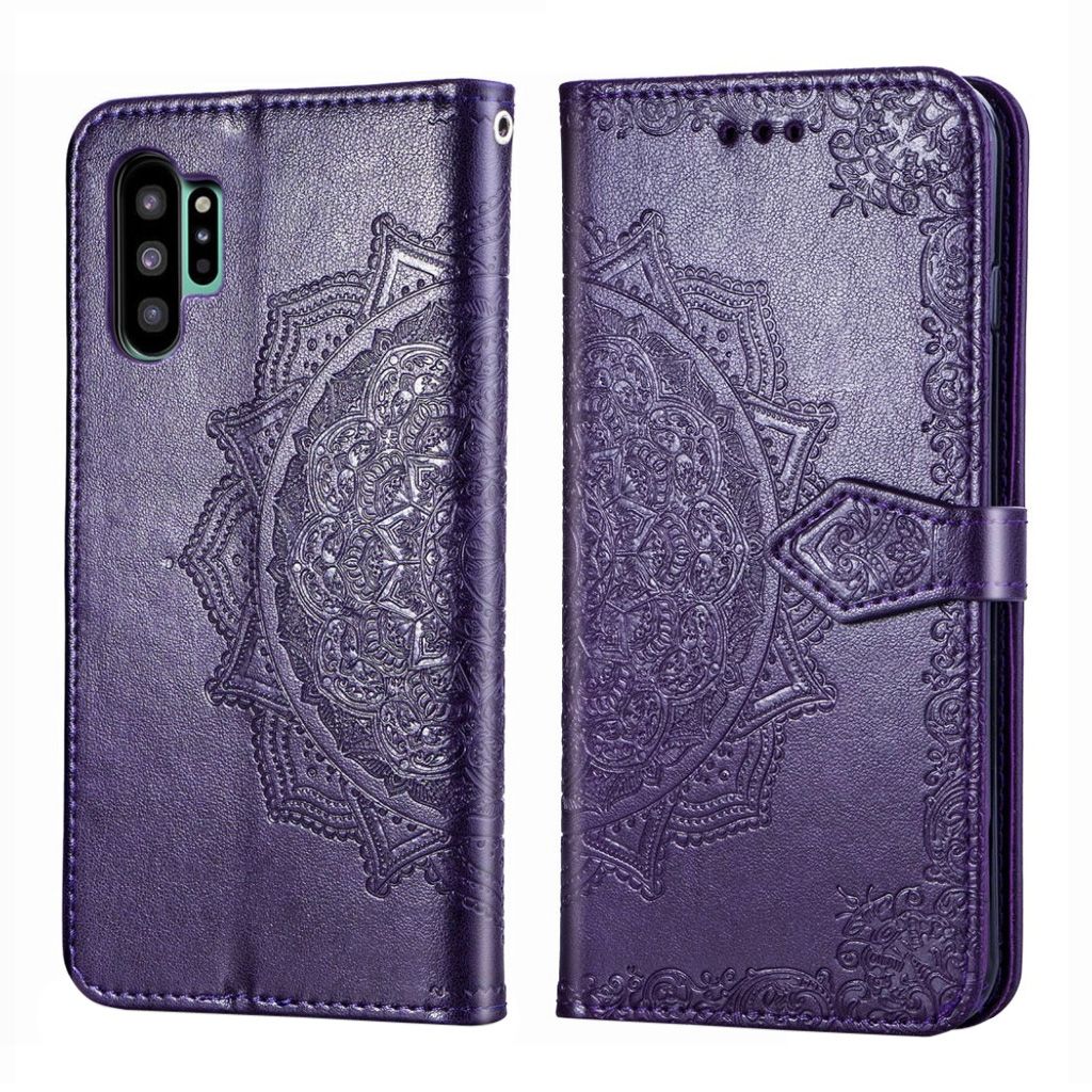 Mandala Samsung Galaxy Note 10 Pro Flip case - Purple