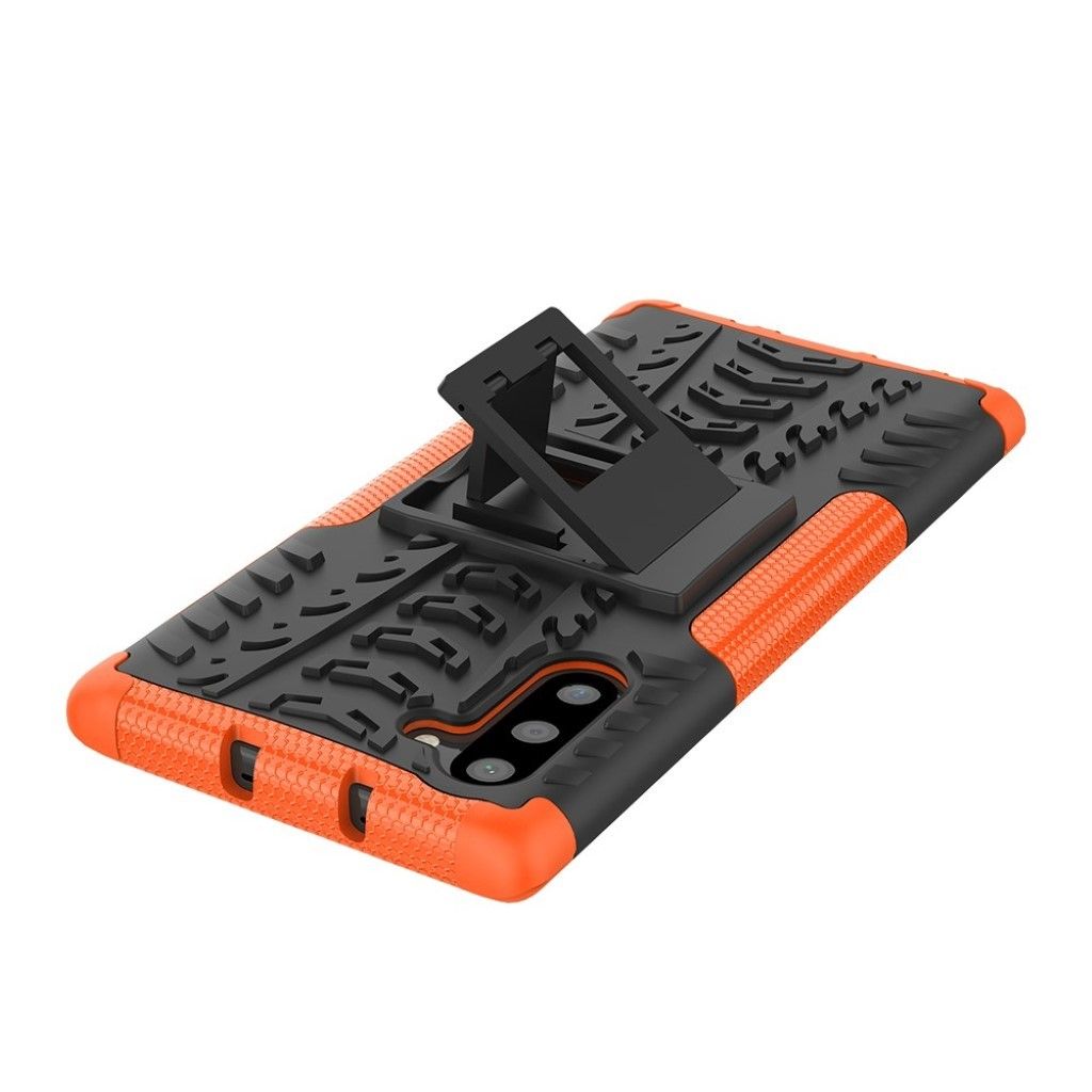 Offroad Samsung Galax Note 10 case - Black / Orange