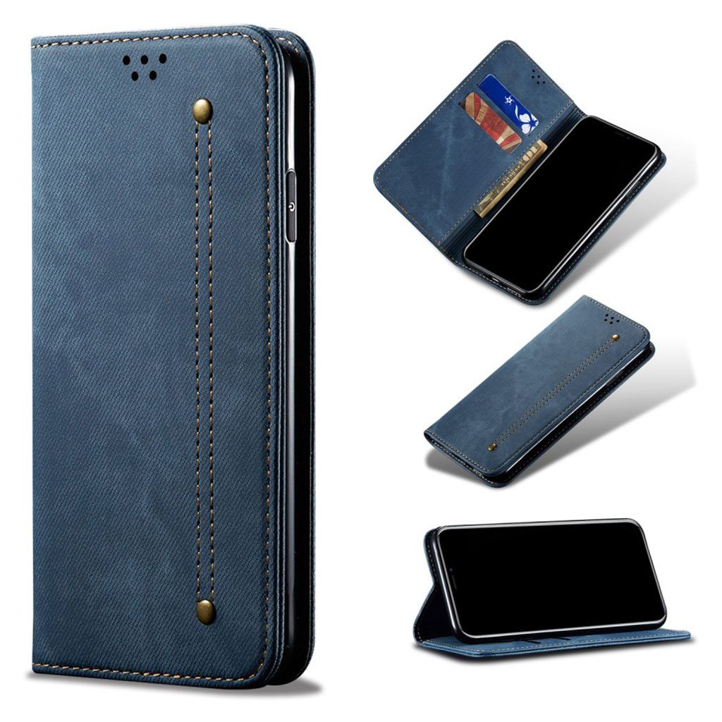 Jeans Samsung Galaxy A10s Flip case - Blue