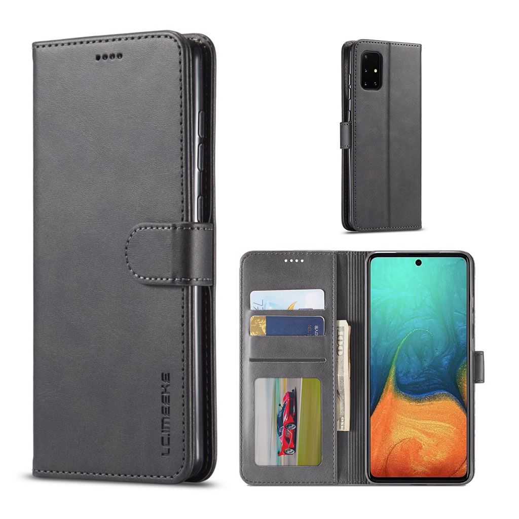 LC.IMEEKE Samsung Galaxy A51 5G Flip Case - Black