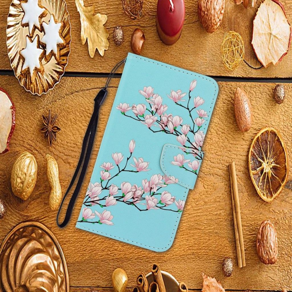 Wonderland Samsung Galaxy A71 flip case - Flower Branches