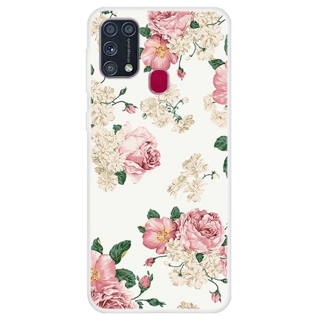 Deco Samsung Galaxy M31 case - Pretty Flower