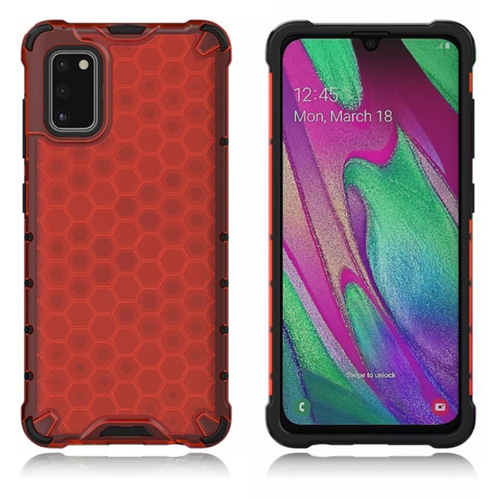 Bofink Honeycomb Samsung Galaxy A41 case - Red