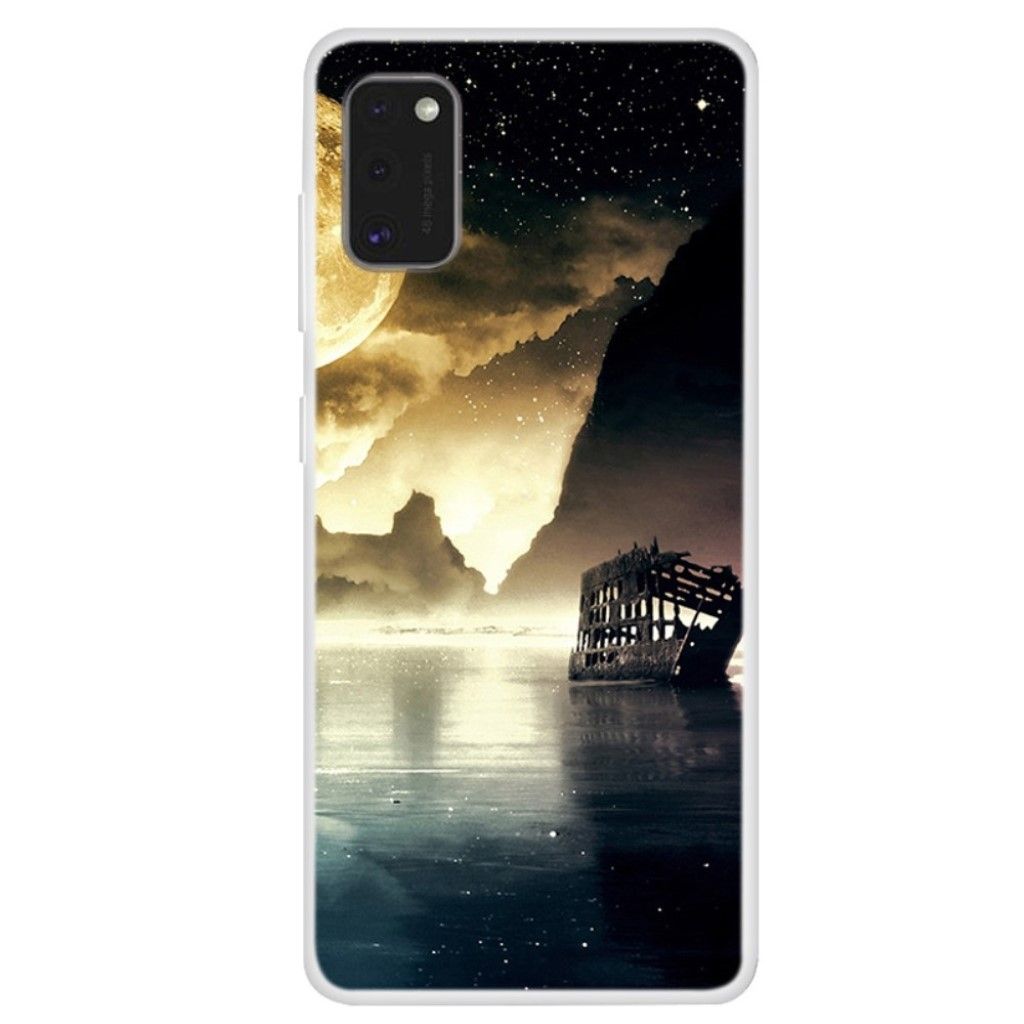 Deco Samsung Galaxy A41 case - Moon