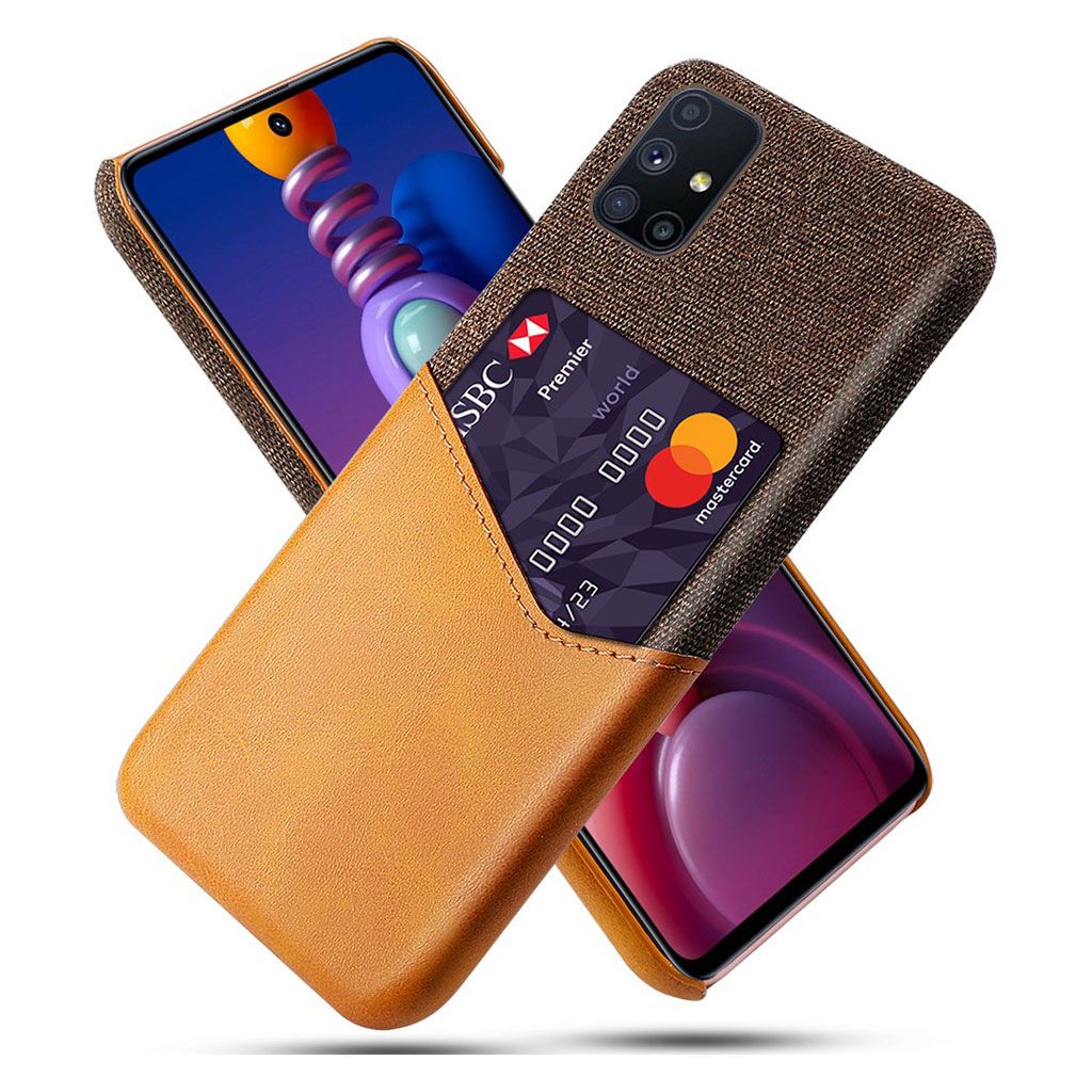 Bofink Samsung Galaxy M51 Card cover - Brown