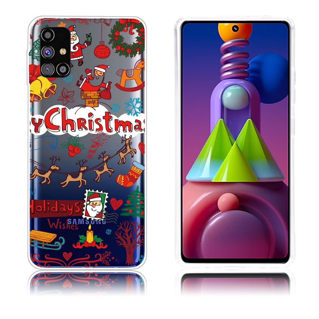 Christmas Samsung Galaxy M51 case - Christmas Stickers