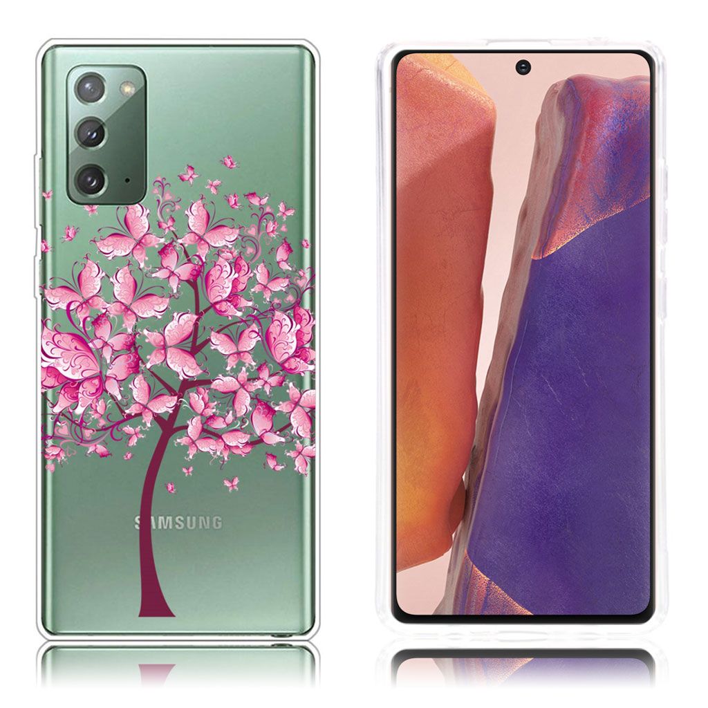 Deco Samsung Galaxy Note 20 case - Pink Tree