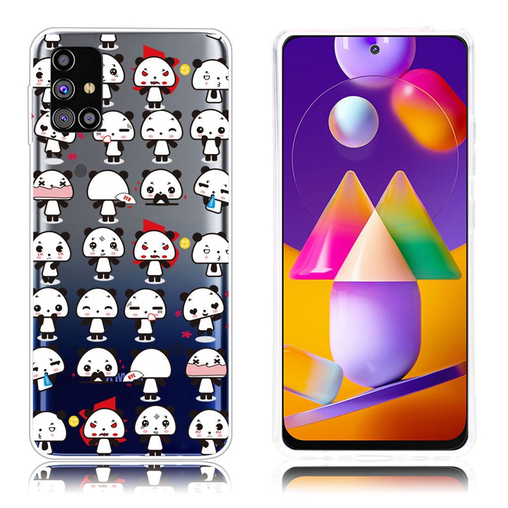 Deco Samsung Galaxy M31s case - Pandas