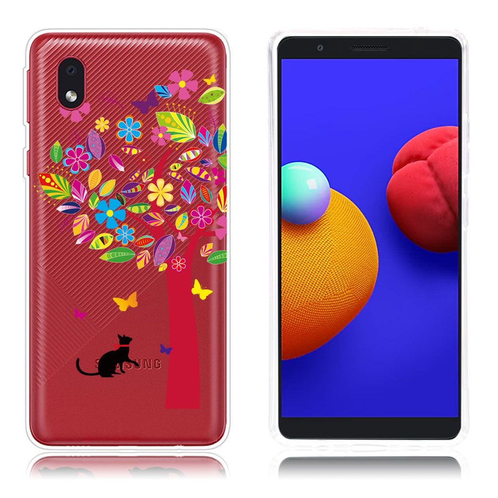 Deco Samsung Galaxy A01 Core case - Colorful Tree