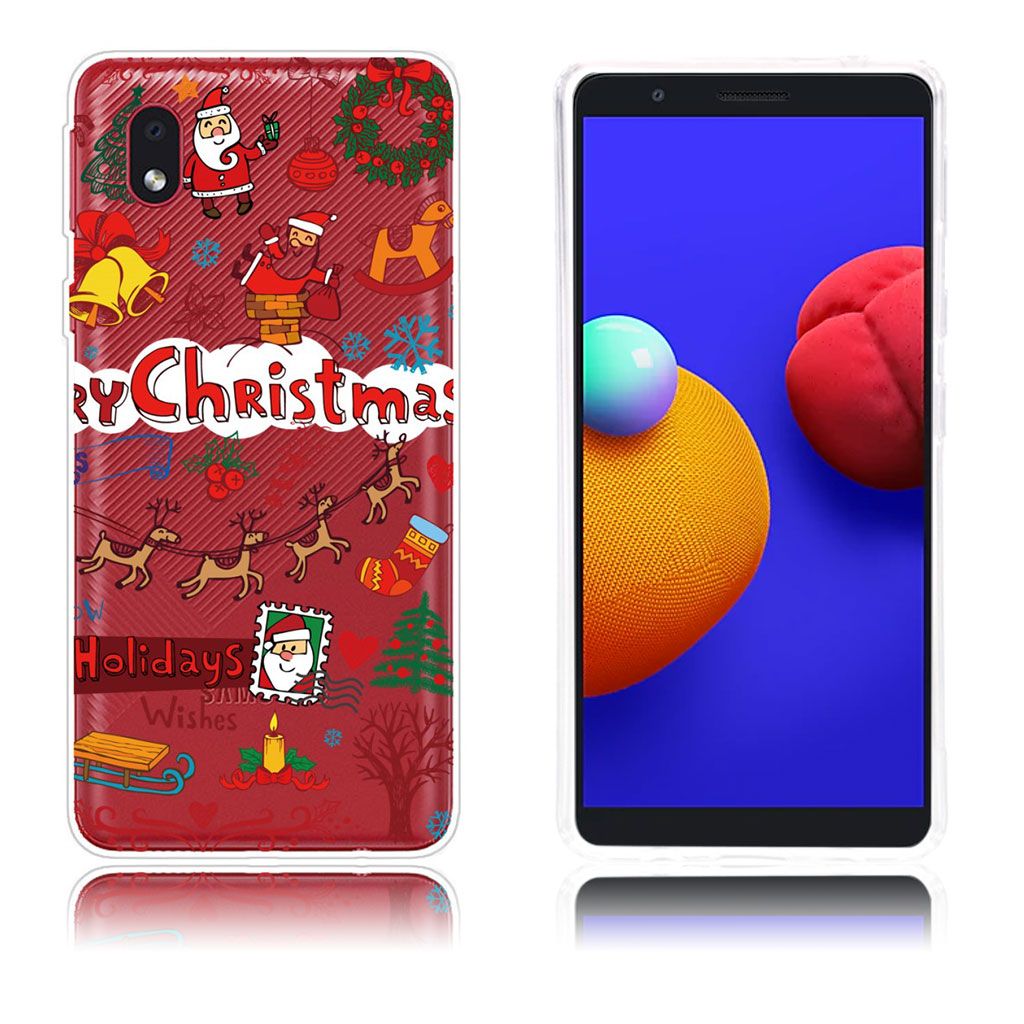 Christmas Samsung Galaxy A01 Core case - Christmas Stickers