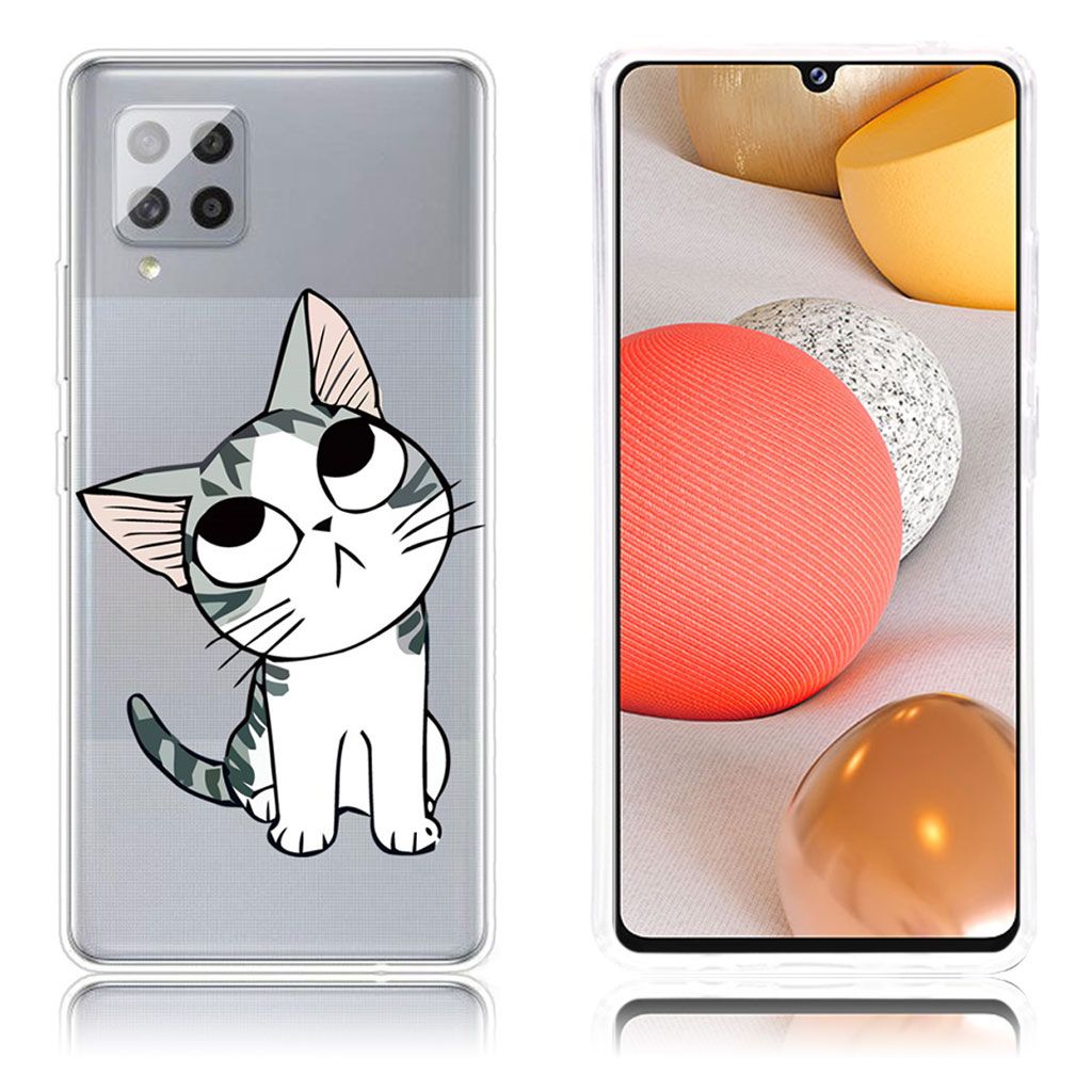 Deco Samsung Galaxy A42 5G case - Cat