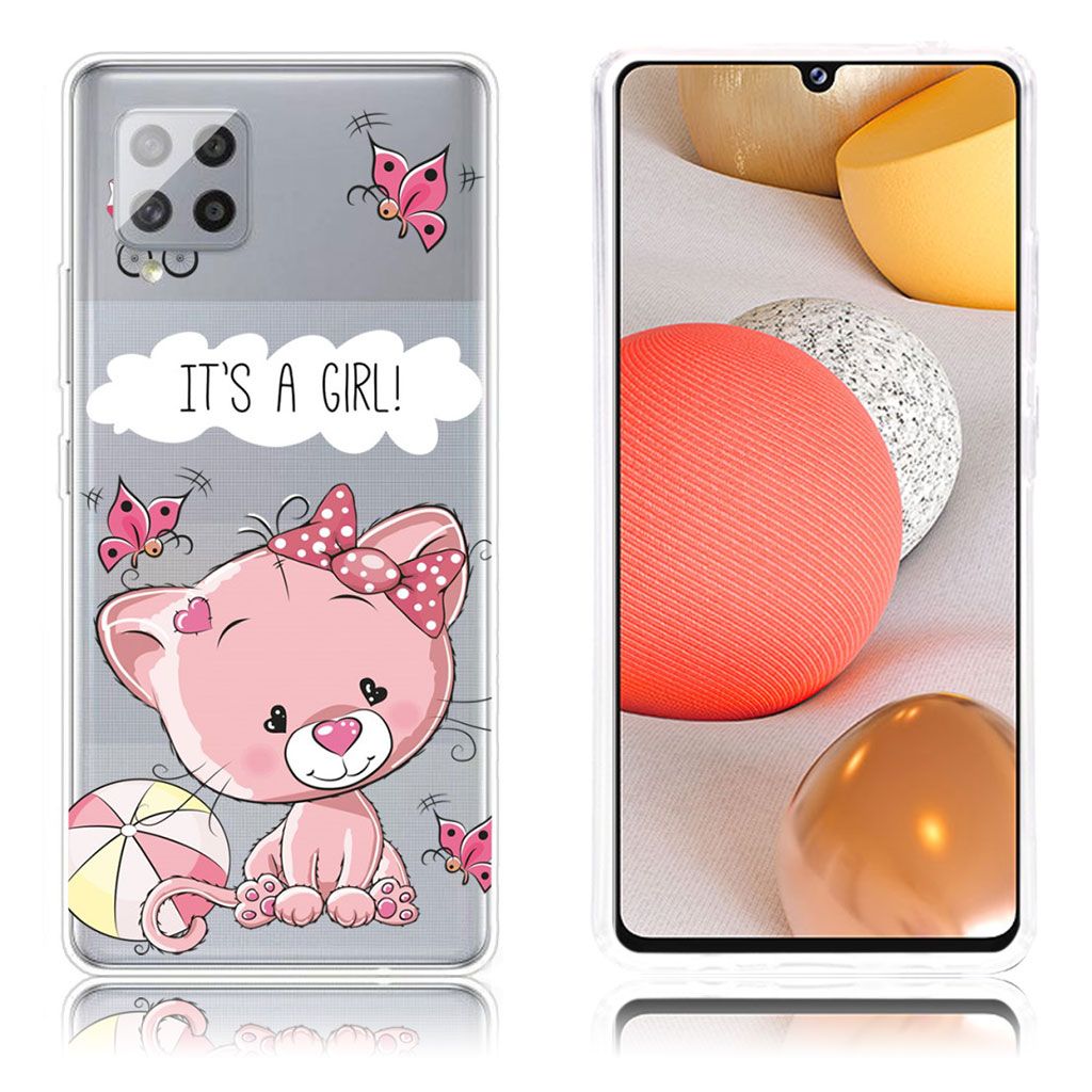 Deco Samsung Galaxy A42 5G case - IT\'S A GIRL