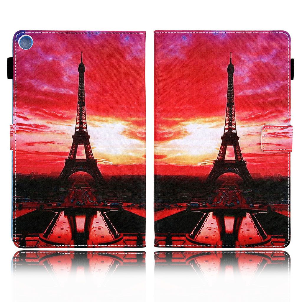 Cool pattern leather flip case for your Samsung Galaxy Tab A7 10.4 (2020) - Dreamy Tower