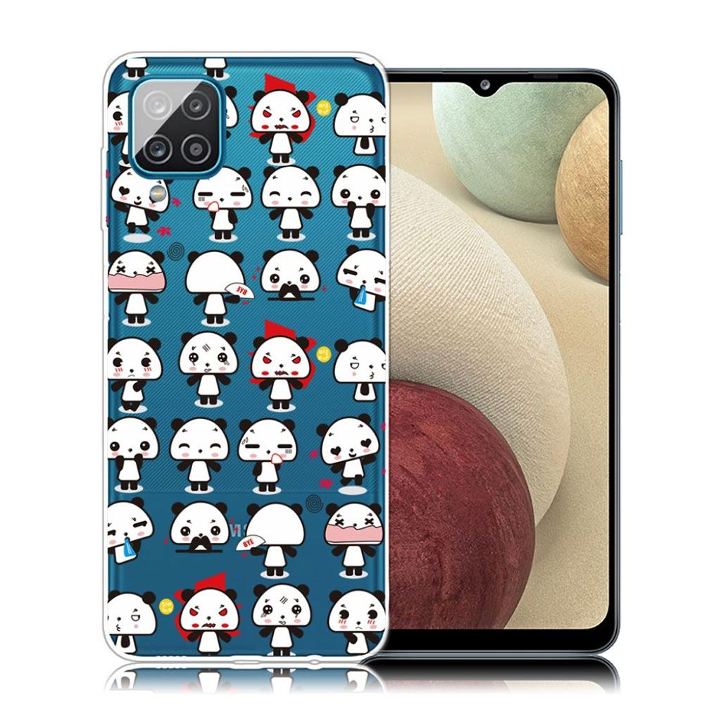 Deco Samsung Galaxy A12 5G case - Cute Pandas