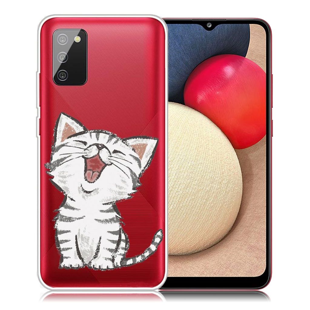 Deco Samsung Galaxy A02s case - Cat