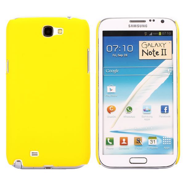 Hard Shell (Yellow) Samsung Galaxy Note 2 Case