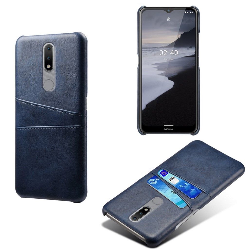Dual Card case - Nokia 2.4 - Blue