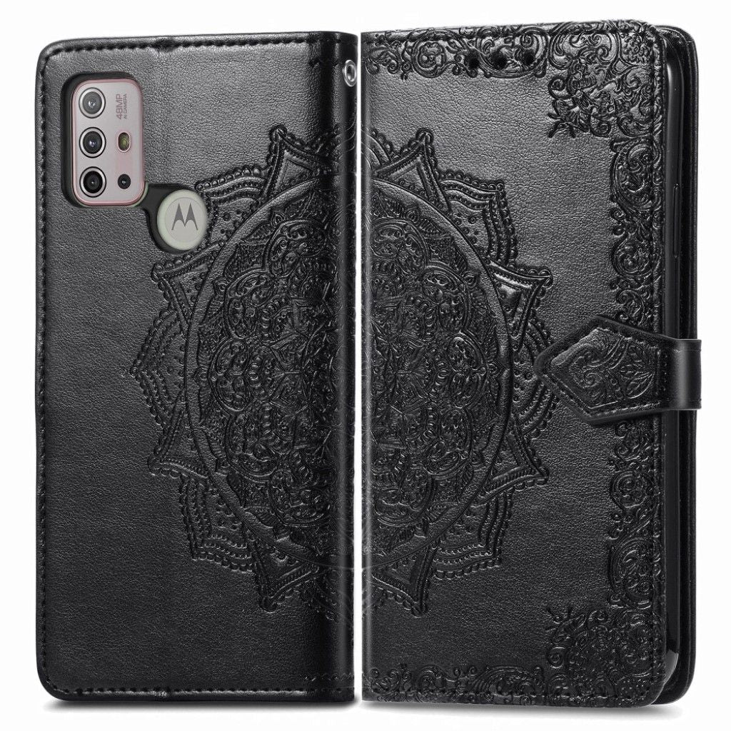 Butterfly Motorola Moto G30 flip case - Black