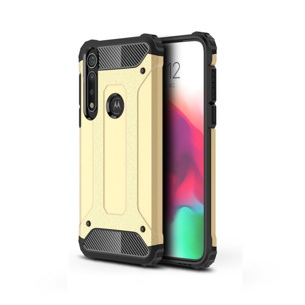 Armour Guard Motorola Moto G8 Plus case - Gold