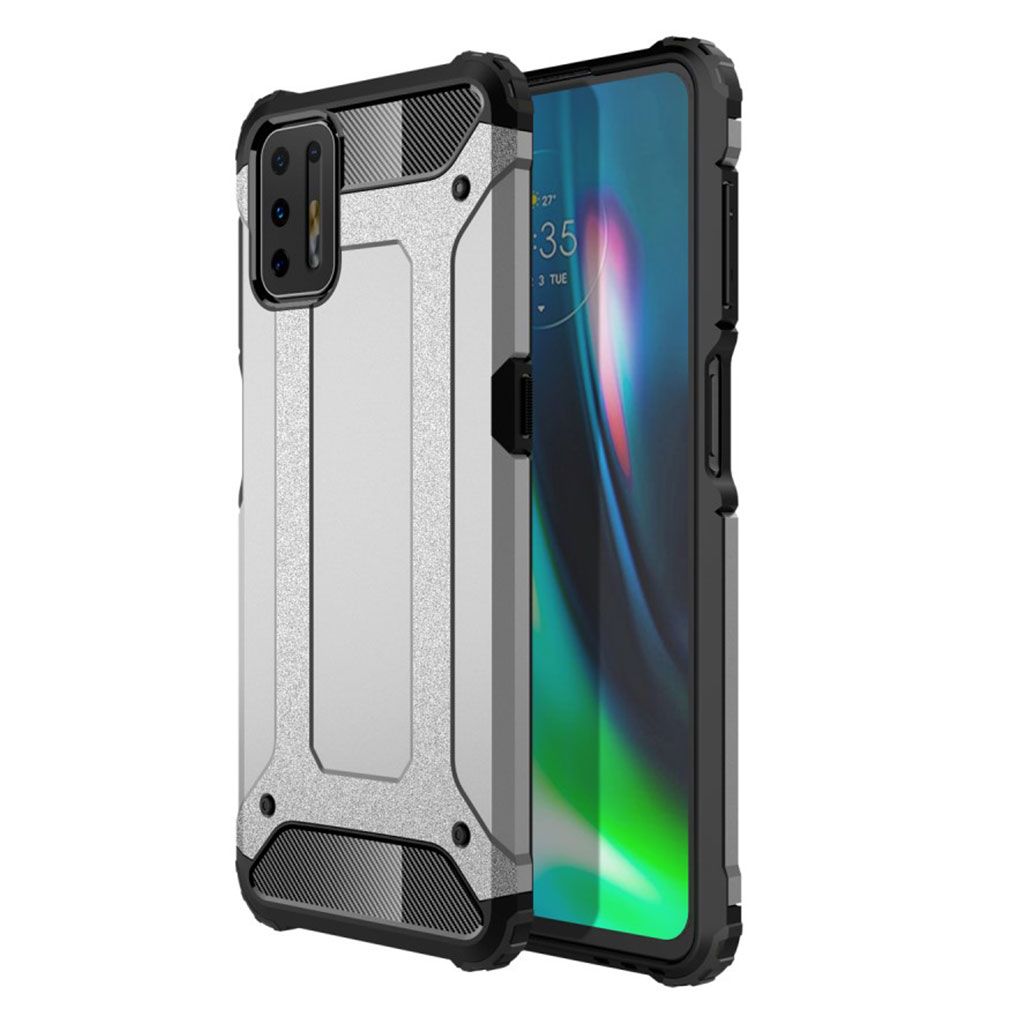 Armour Guard case - Motorola Moto G9 Plus - Silver