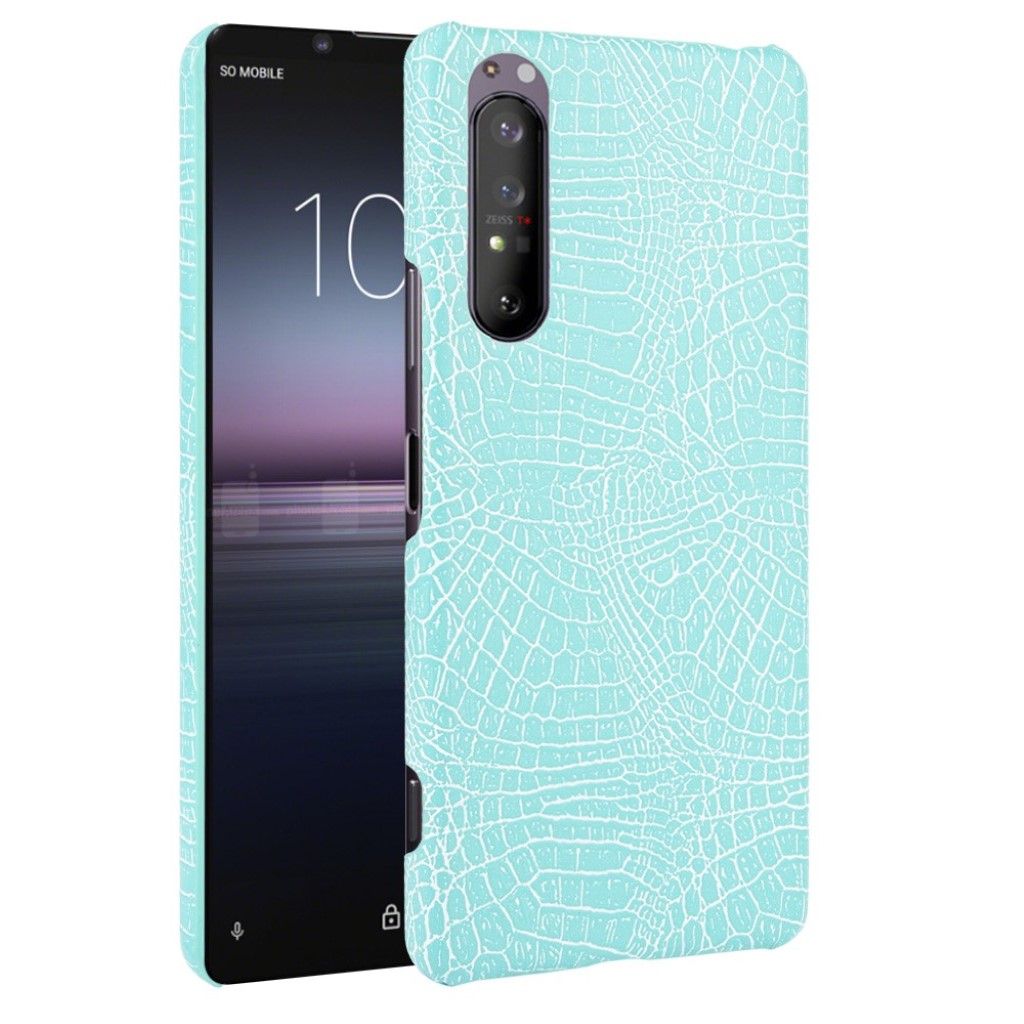 Croco case - Sony Xperia 1 II - Baby Blue