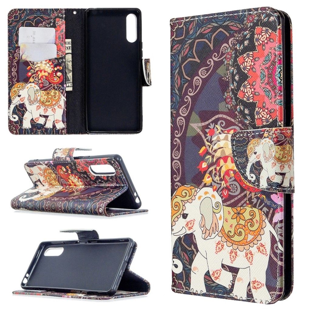 Wonderland Sony Xperia L4 flip case - Elephant