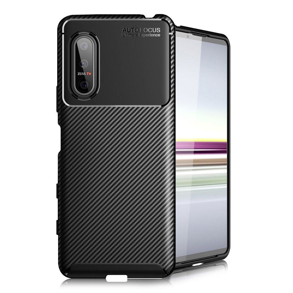 Carbon Shield Sony Xperia 5 II case - Black