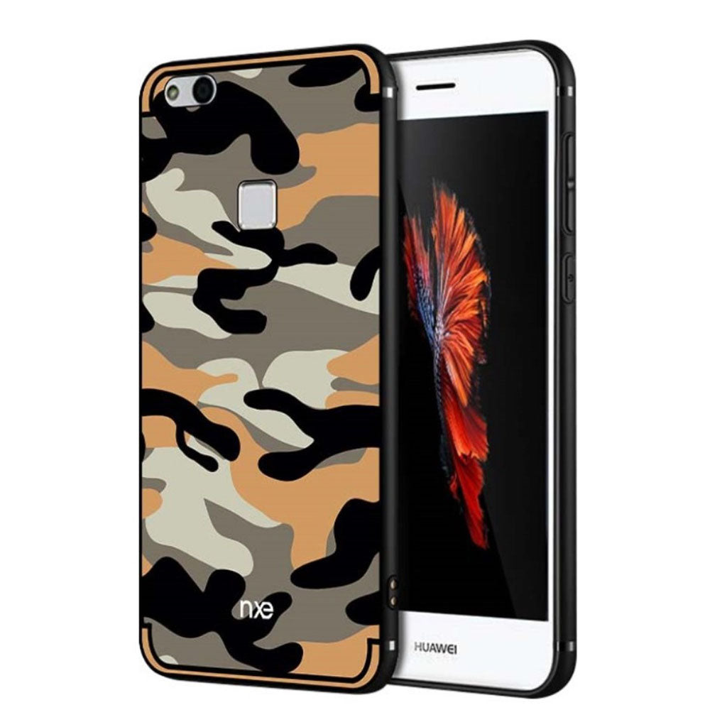 NXE Camouflage Series Huawei P10 Lite hybrid case - Light Yellow