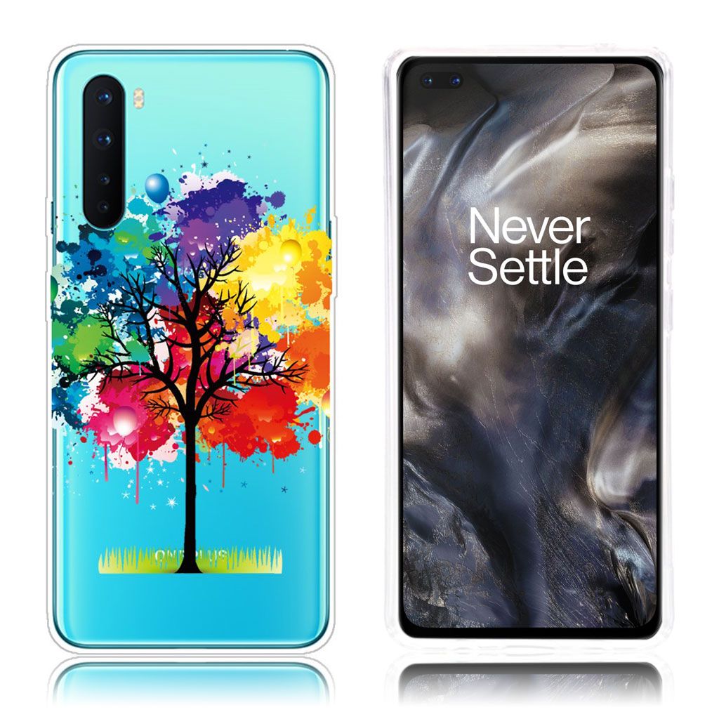 Deco OnePlus Nord case - Colorful Tree