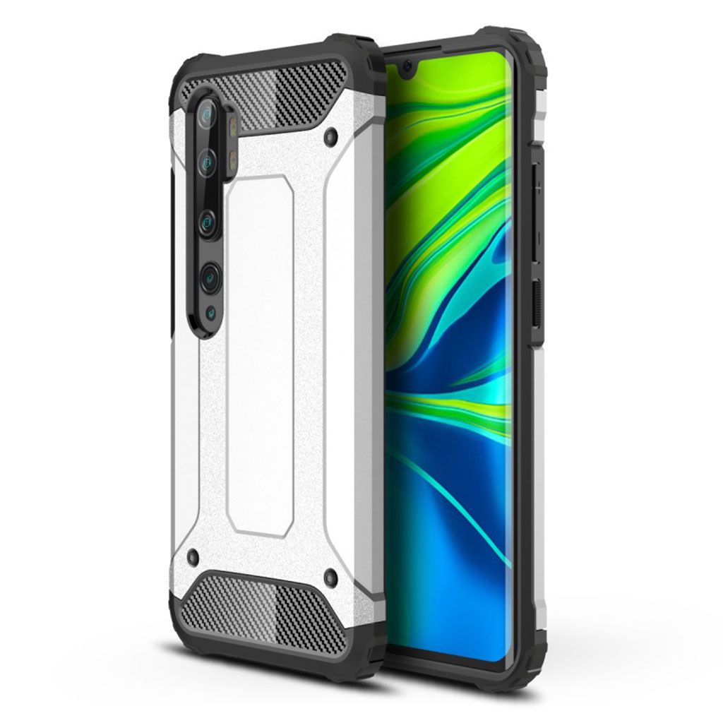 Armour Guard case - Xiaomi Mi Note 10 Lite / Mi CC9 Pro - Silver