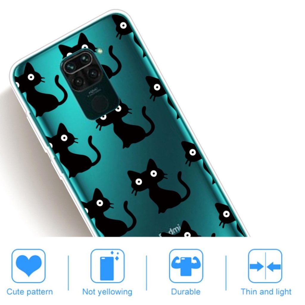 Deco Xiaomi Redmi Note 9 case - Cats