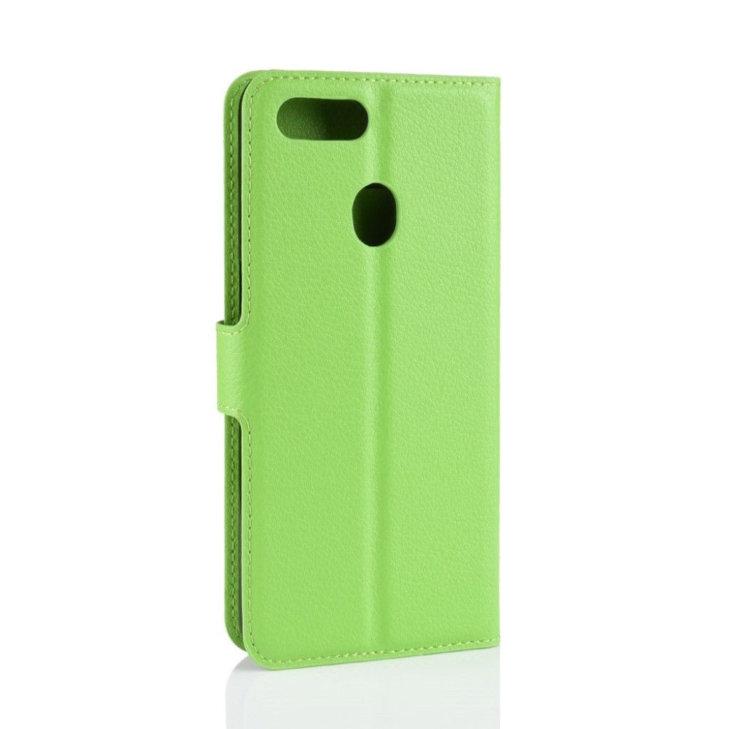 Simple Oppo A7 flip case - Green