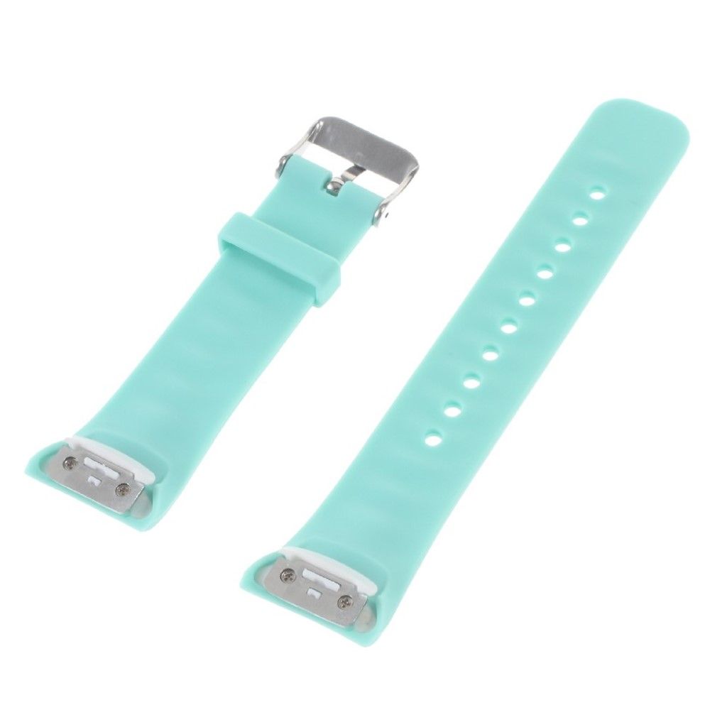 Silicone Watch Wrist Strap for Samsung Gear Fit 2 - Cyan