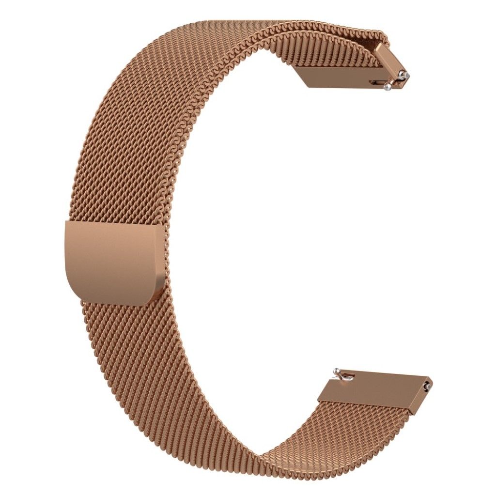 Samsung Galaxy Watch (42mm) luxury milanese watch strap replacement - Rose Gold