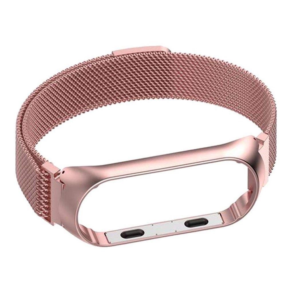 Xiaomi Mi Smart Band 4 milanese stainless steel watch band - Pink