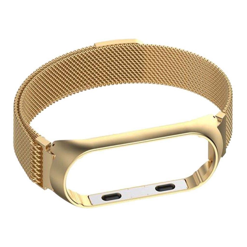 Xiaomi Mi Smart Band 4 milanese stainless steel watch band - Gold