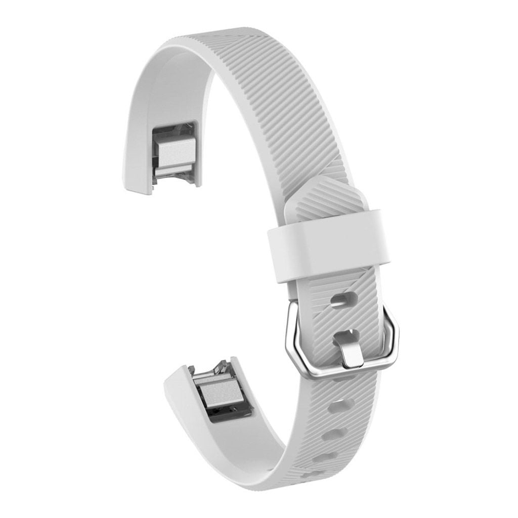 Fitbit Alta adjustable TPU sports watch strap - White