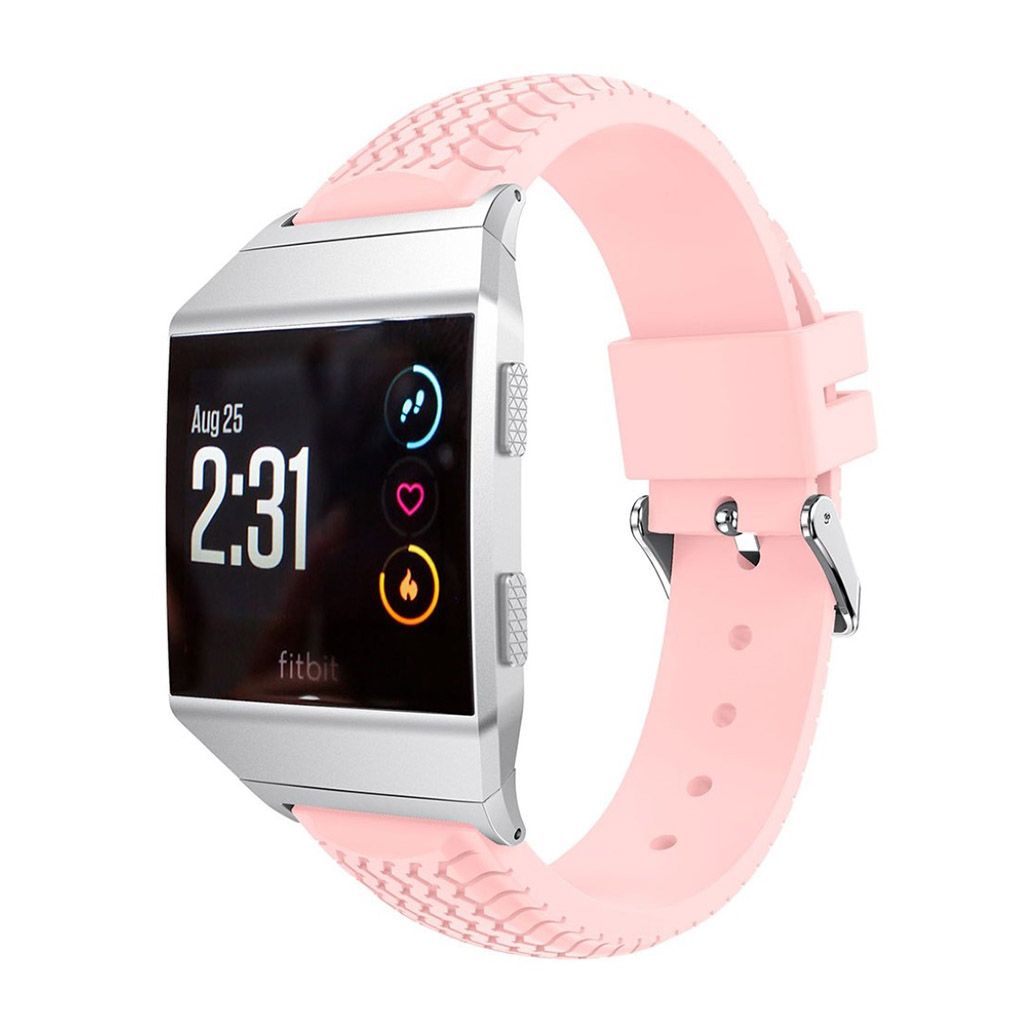 Fitbit Ionic cool tire sport silicone watch strap- Pink