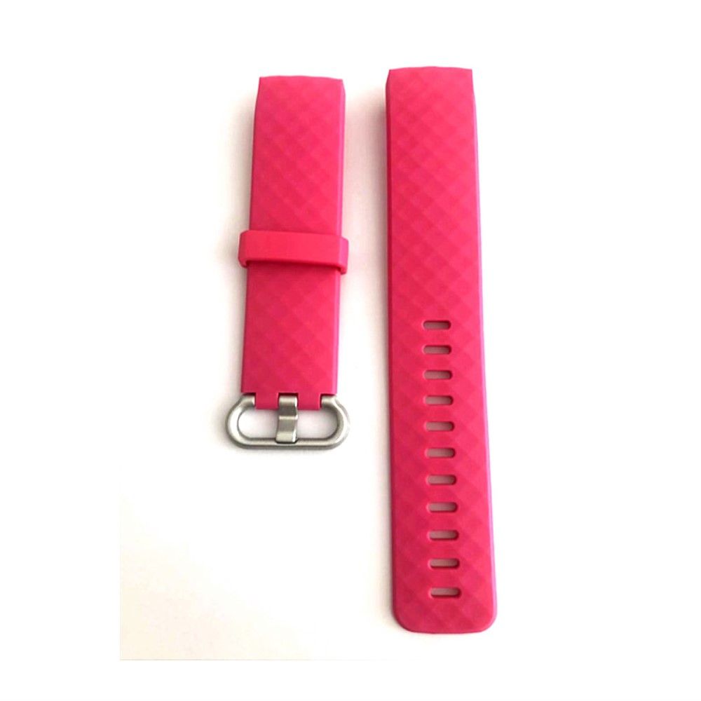 Fitbit Charge 3 soft watch strap - Rose