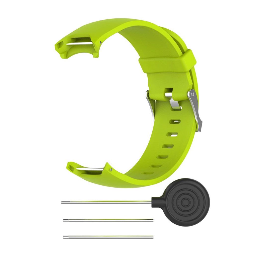 Garmin Approach S3 soft silicone sports watch strap - Green