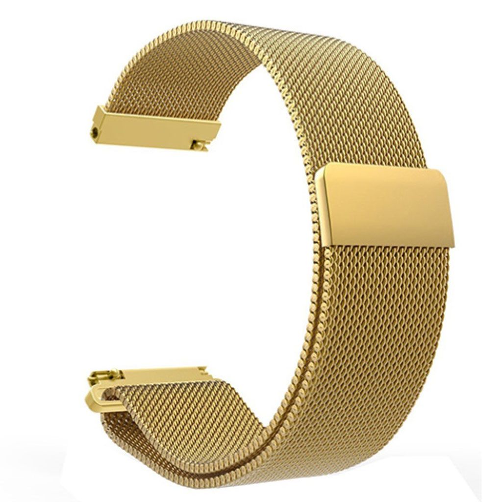 MJOBS 22mm Huami Amazfit 2 / 2s stainless steel watchband - Gold