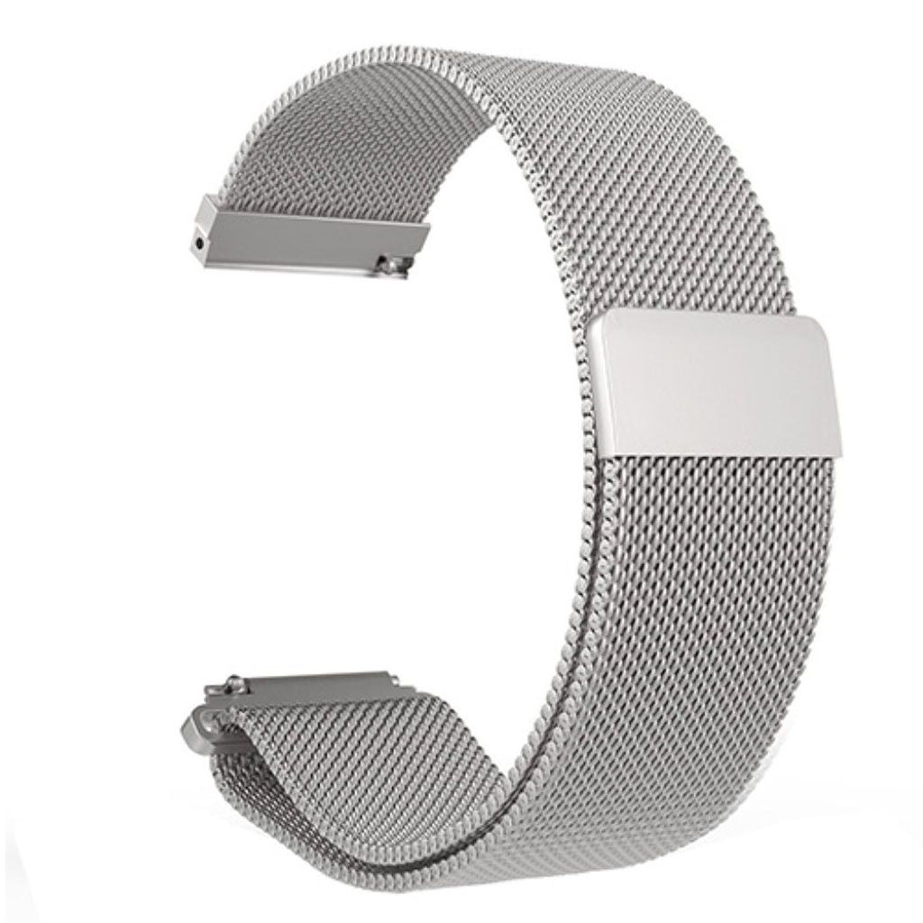 MJOBS 22mm Huami Amazfit 2 / 2s stainless steel watchband - Silver