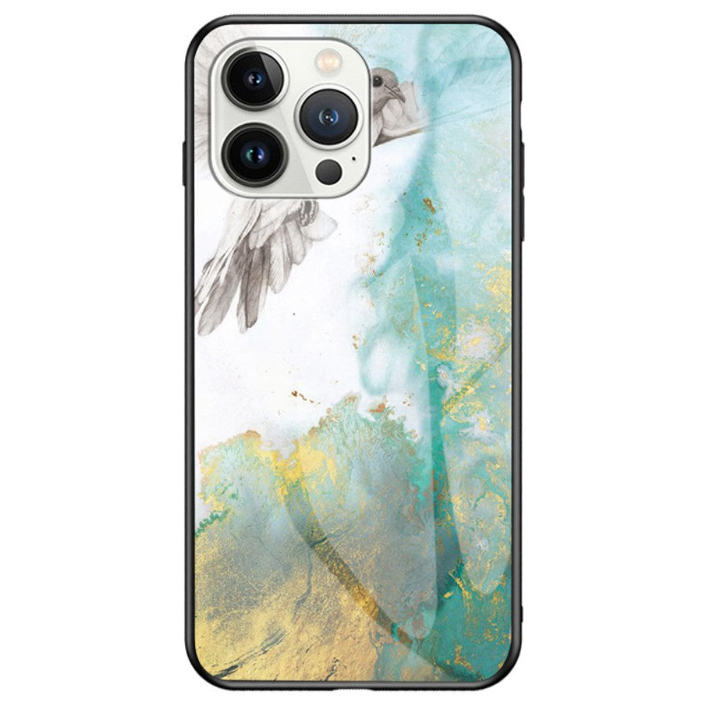 Fantasy Marble iPhone 14 Pro Max cover - Flying Pigeon Marble