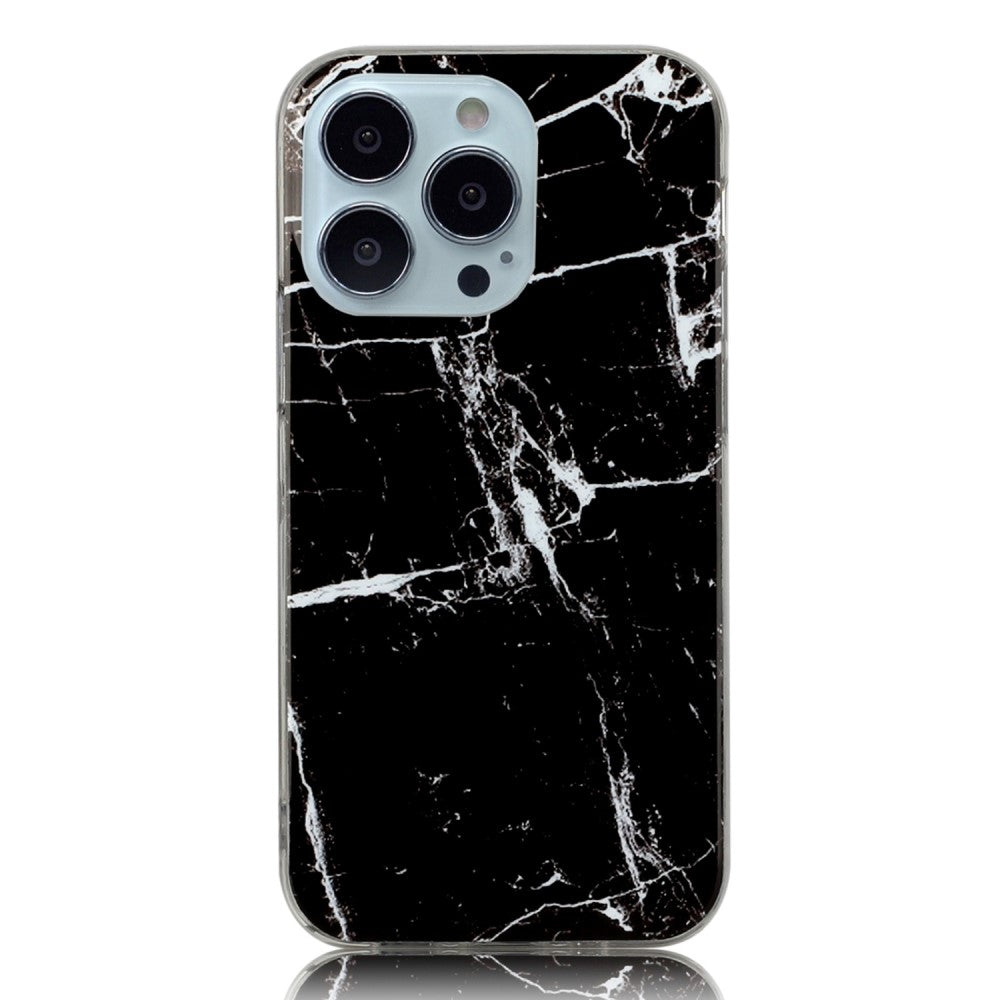 Marble iPhone 14 Pro Max case - Black Marble