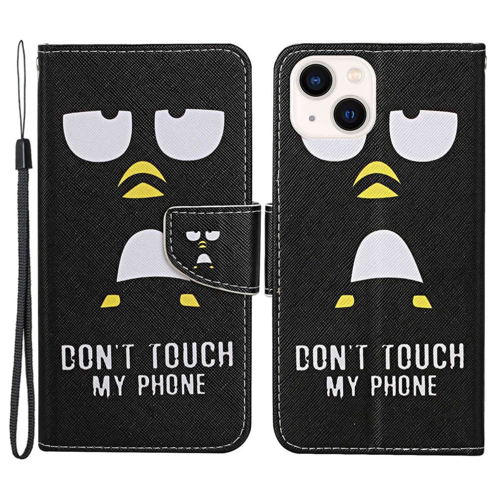 Wonderland iPhone 14 Pro Max flip case - Penguin