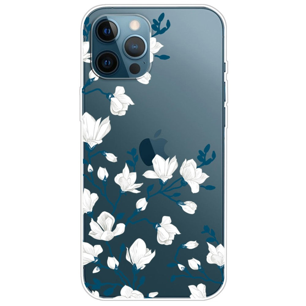 Deco iPhone 14 Pro case - White Flower